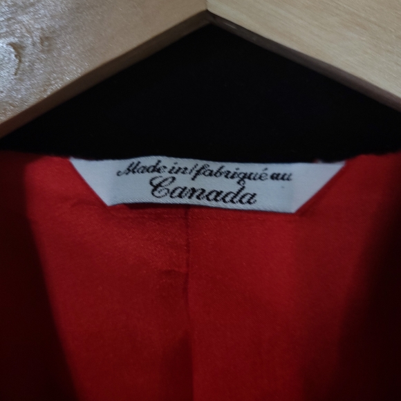 Grand Prix Red Wool Show Jacket - Picture 5 of 11